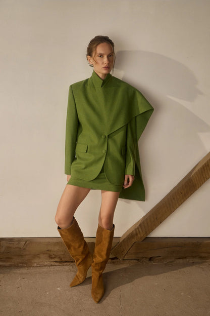 RUTA Jacket in Herbal Green