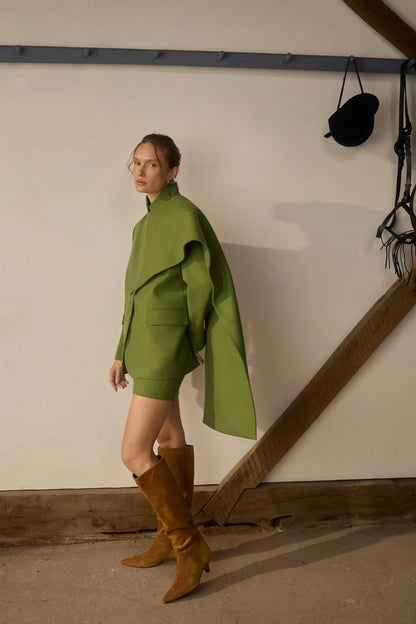 RUTA Jacket in Herbal Green