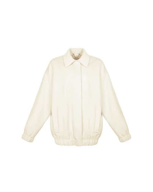 Бомбер молочний