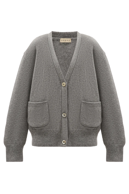 Dark Grey Cardigan Mary