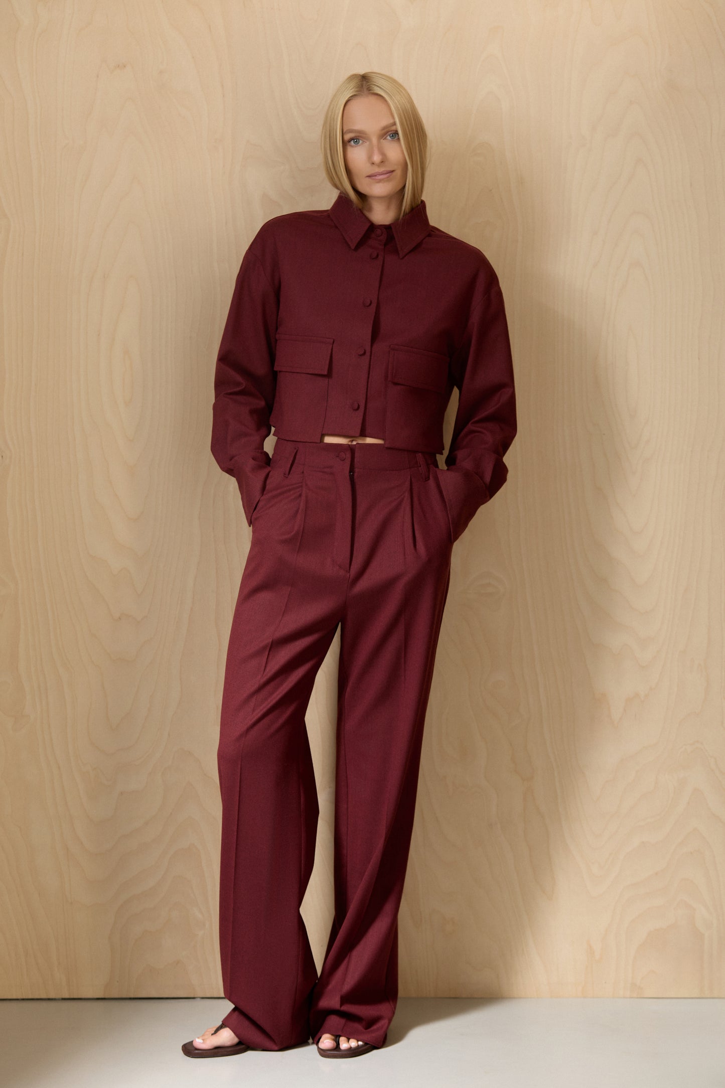 Maroon pants