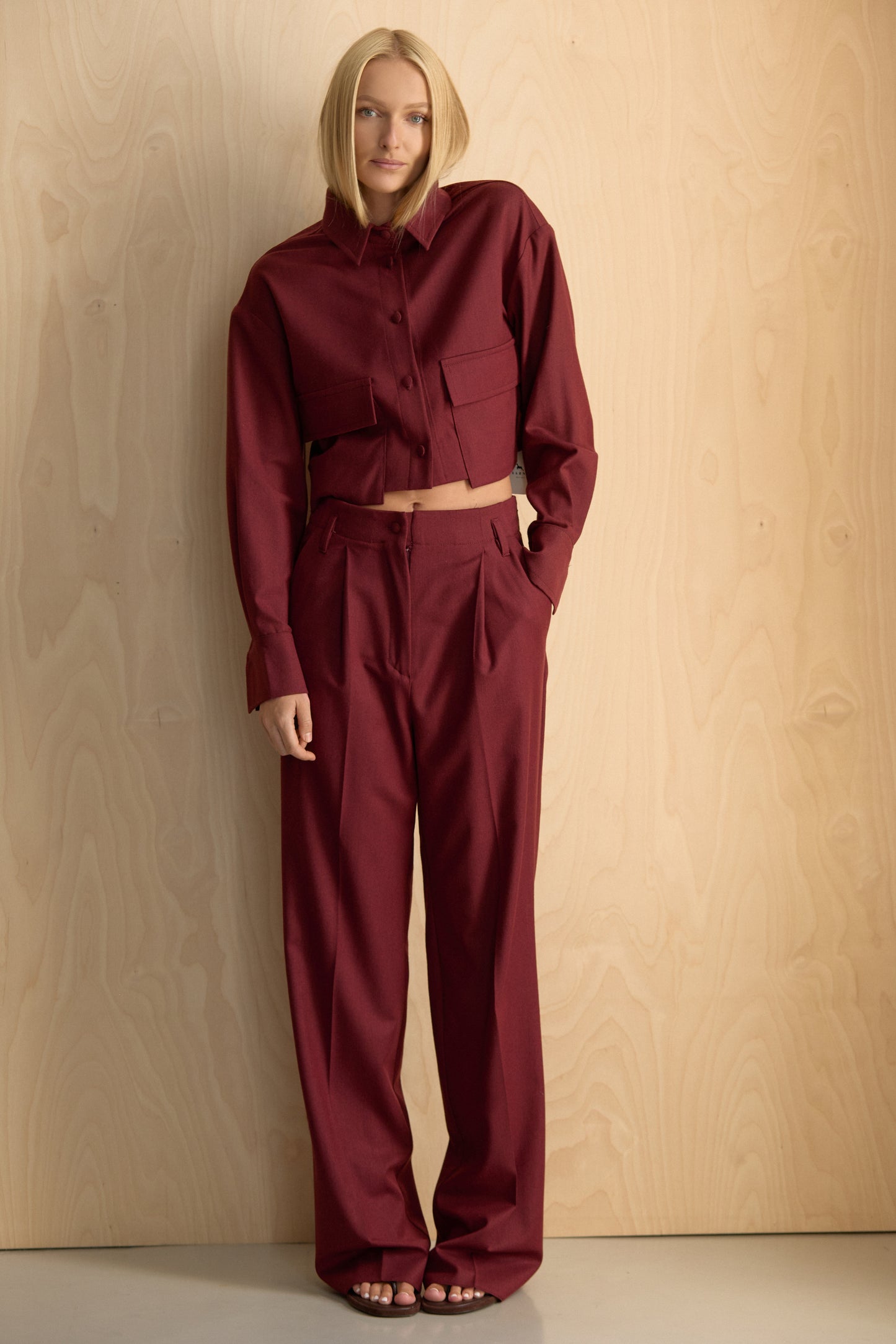 Maroon pants