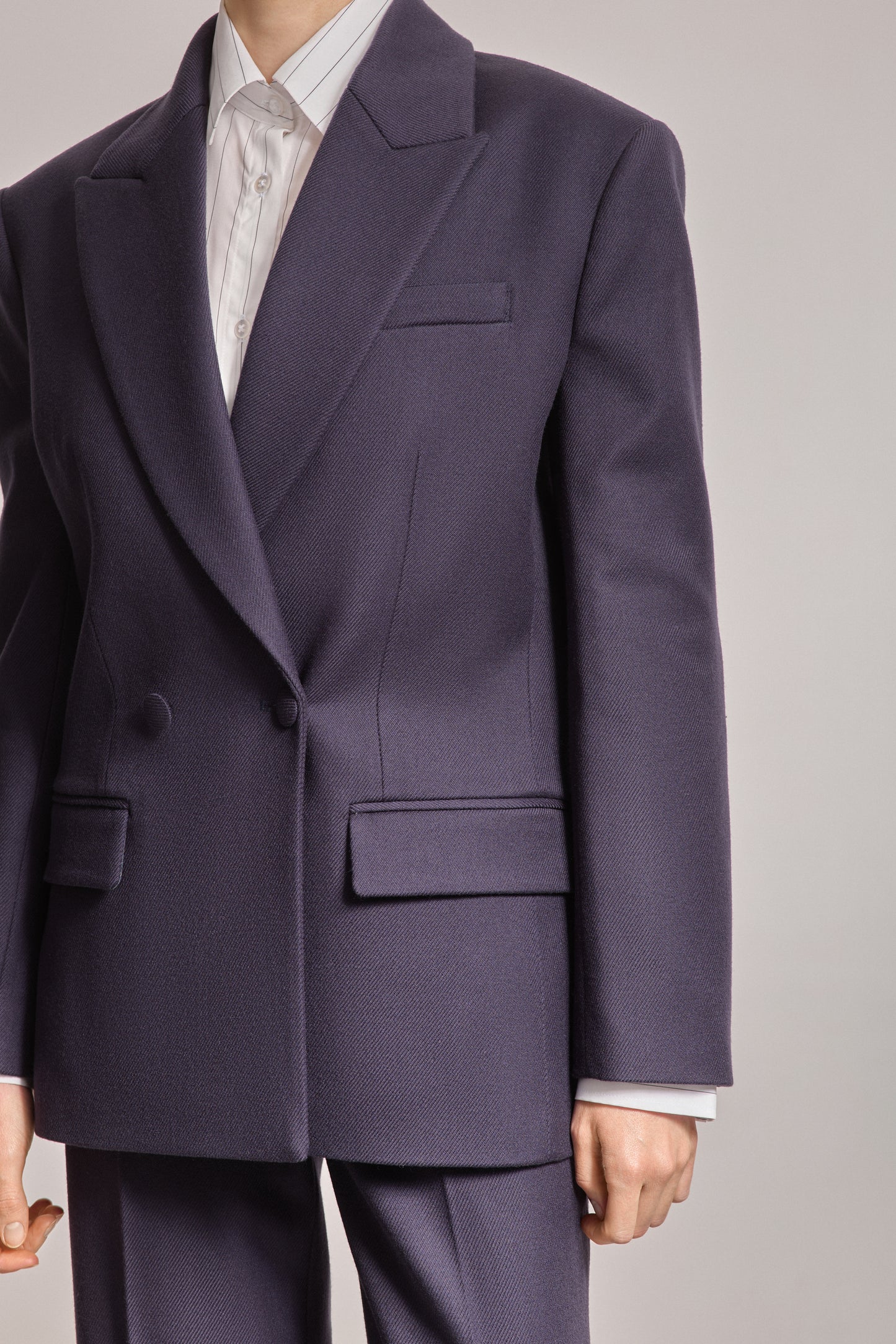 Navy Blue Jacket Leyla