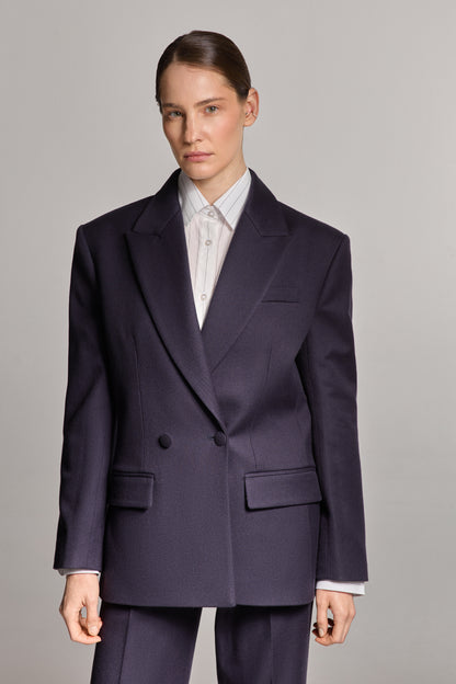 Navy Blue Jacket Leyla