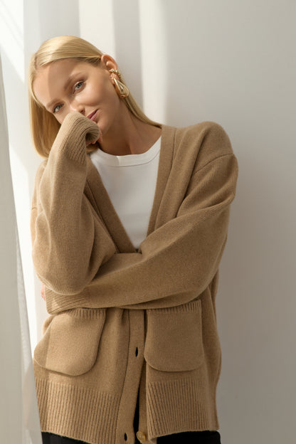 Beige Cardigan Mary