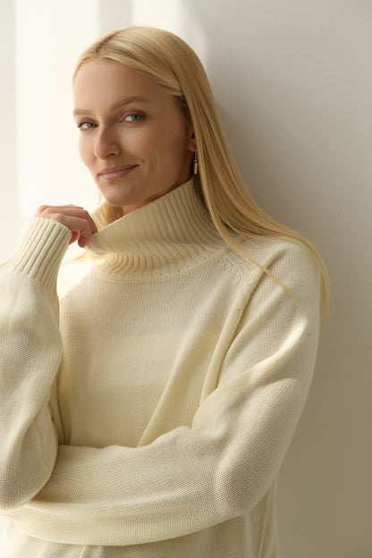 Cream Sweater Monica