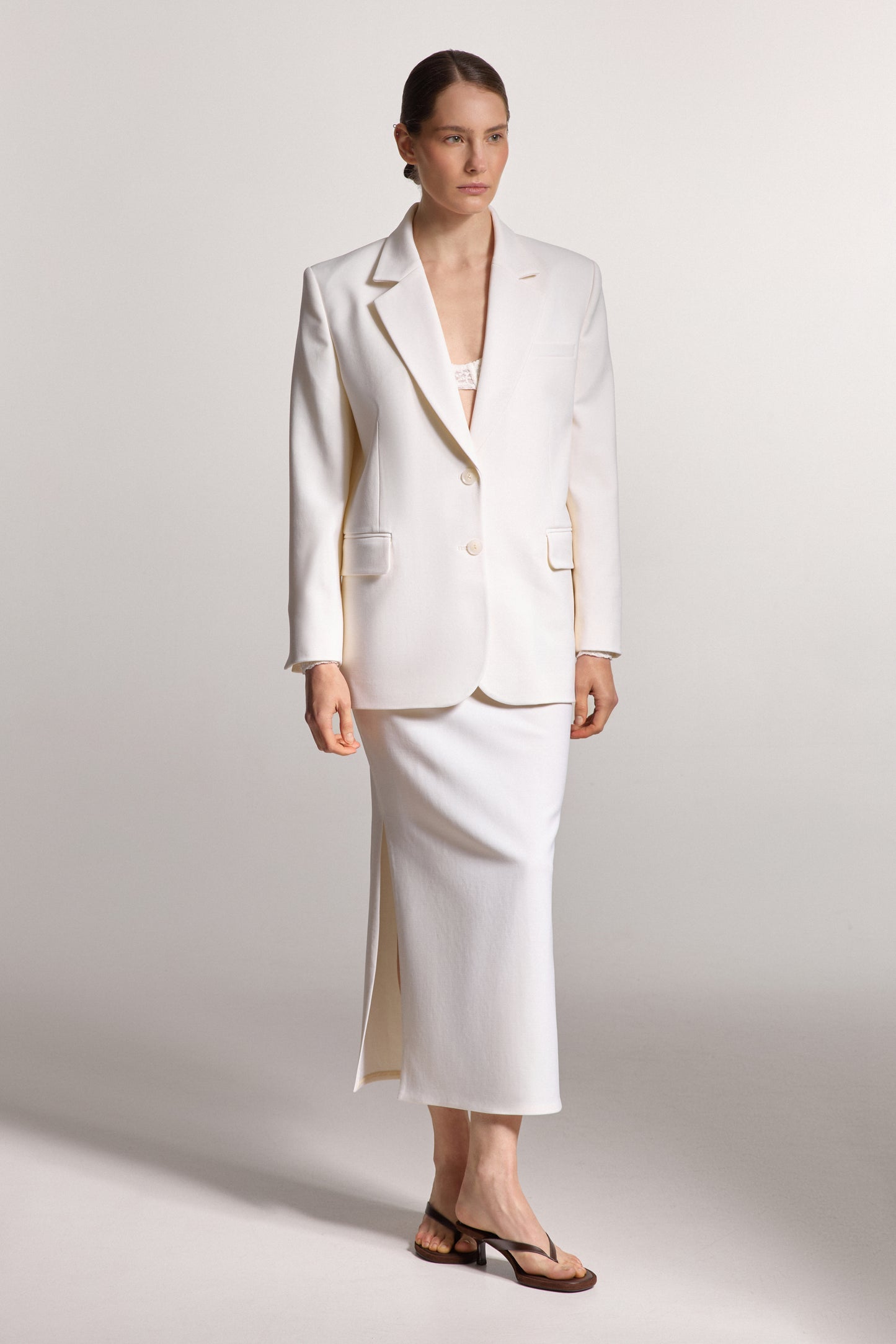 White Wool Jacket
