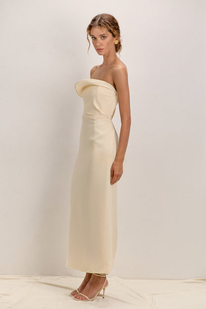 Сукня Sofia молочна міді