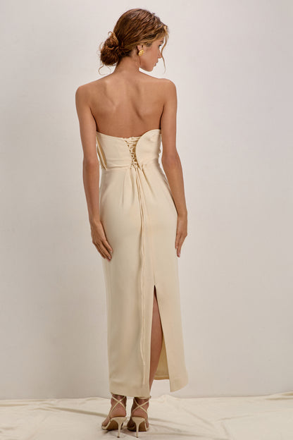 Сукня Sofia молочна міді