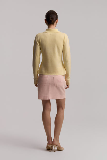 Pink Sarna Skirt