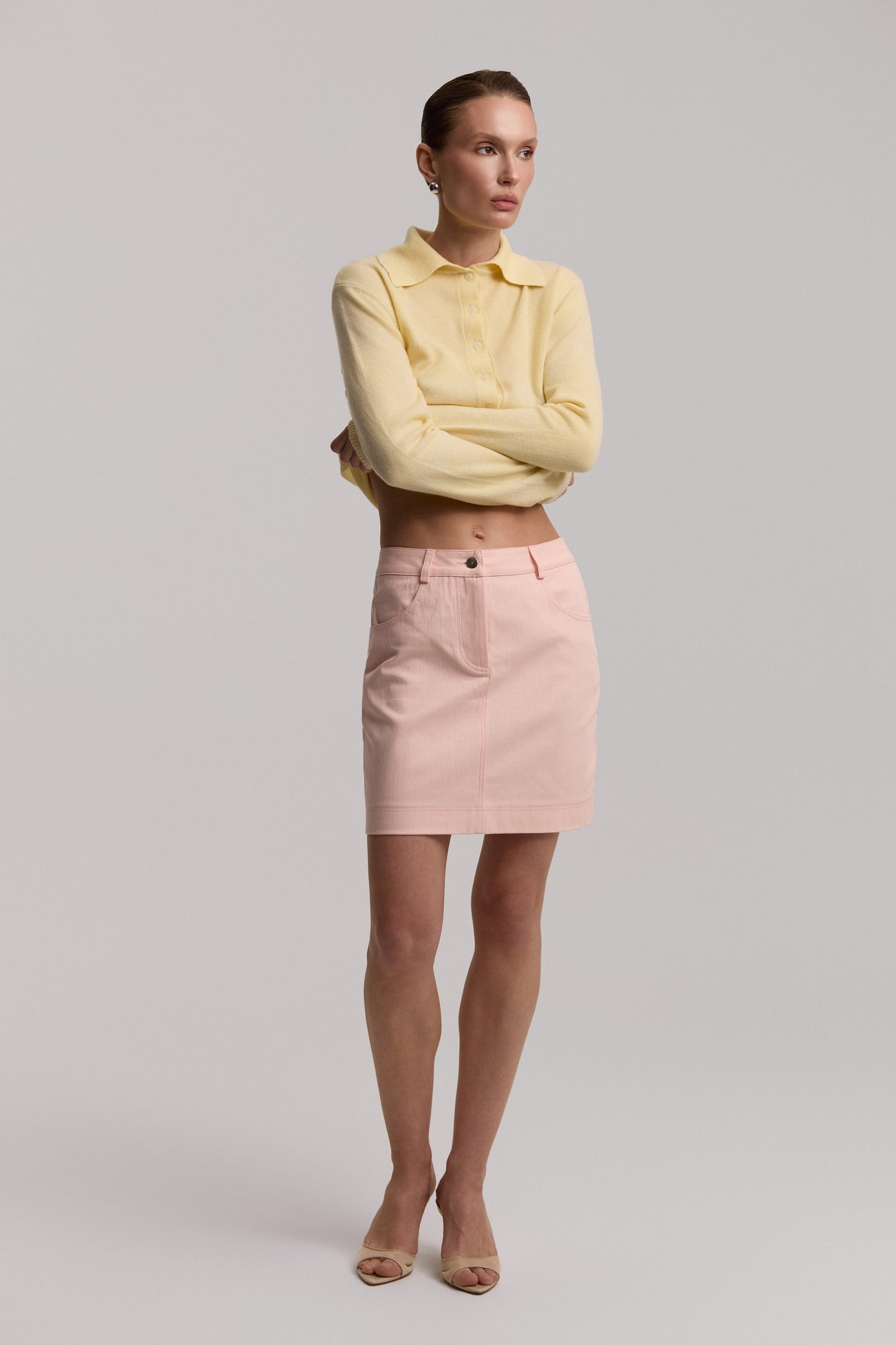 Pink Sarna Skirt