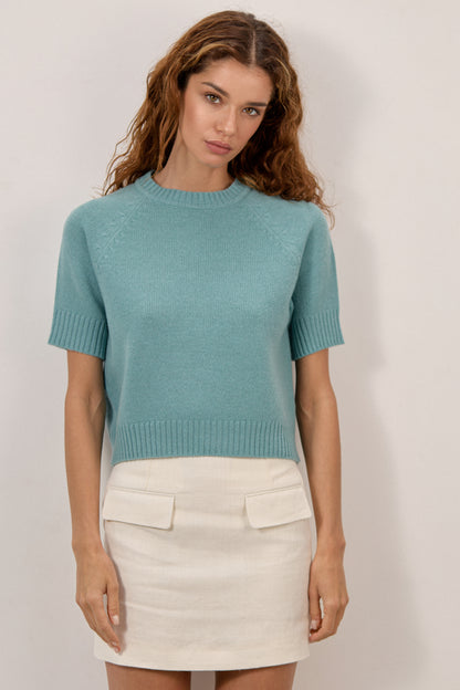 Teal Blue Jumper