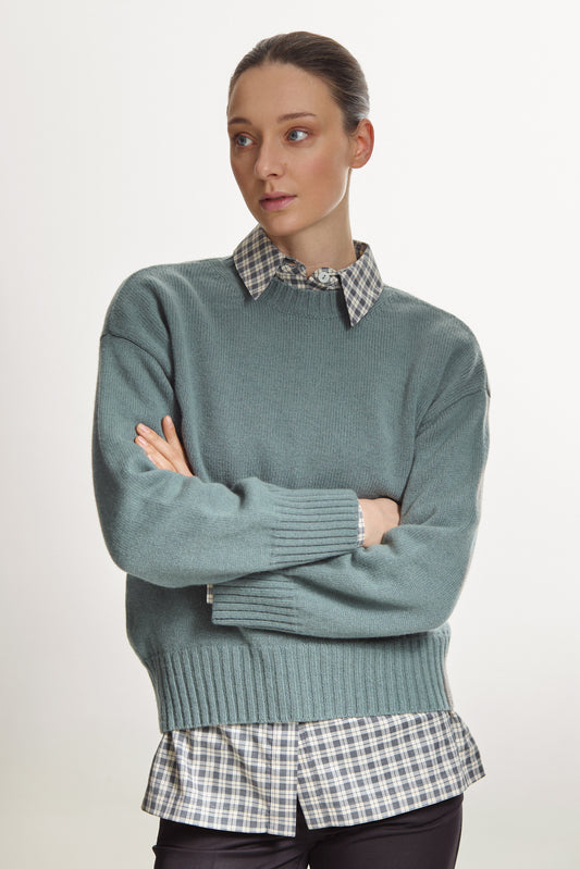 Dusty Green Sweater