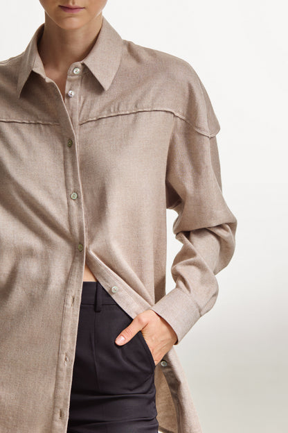 Taupe Shirt