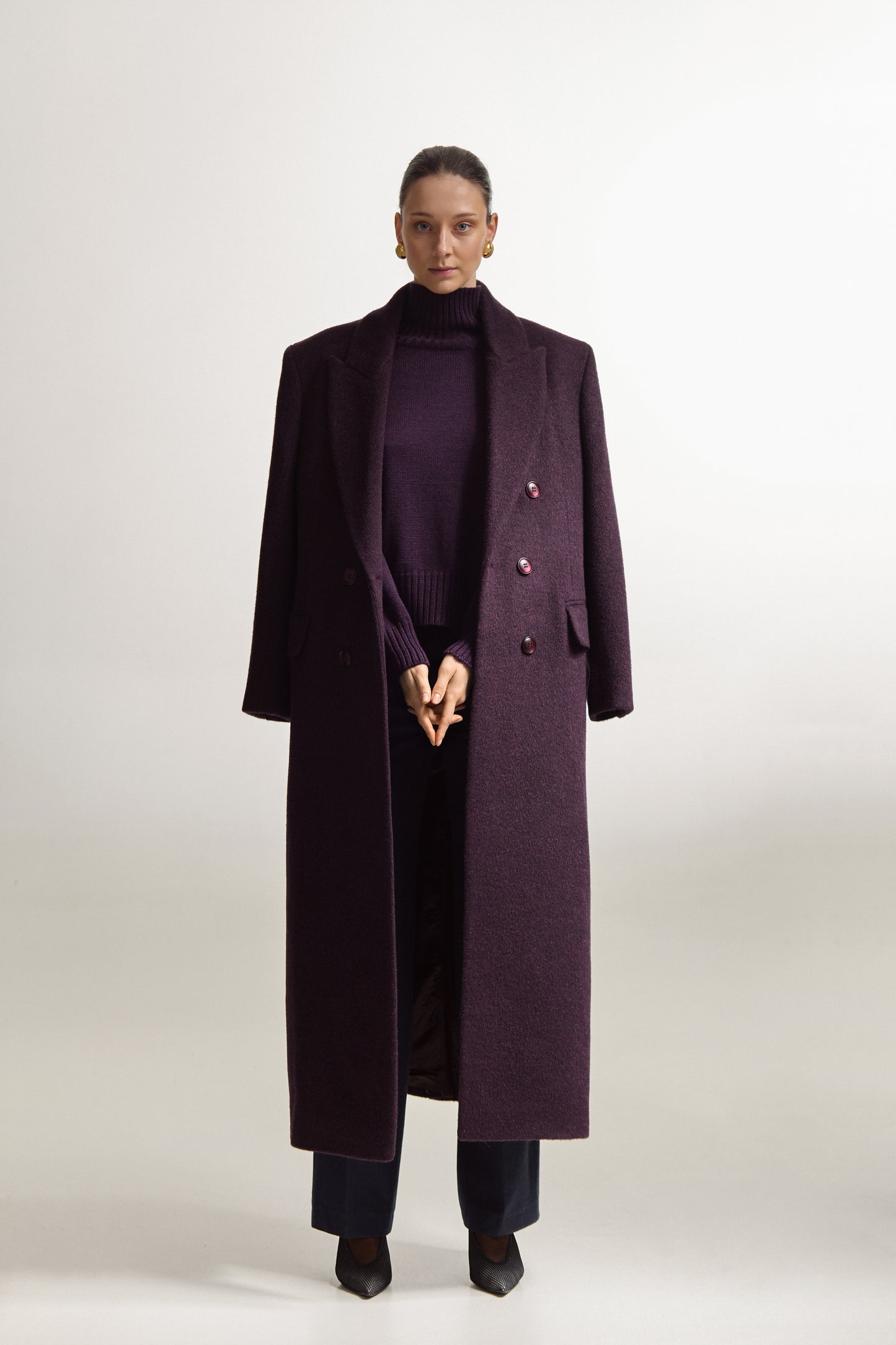 Deep Purple Coat