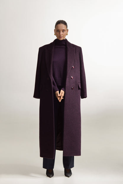 Deep Purple Coat