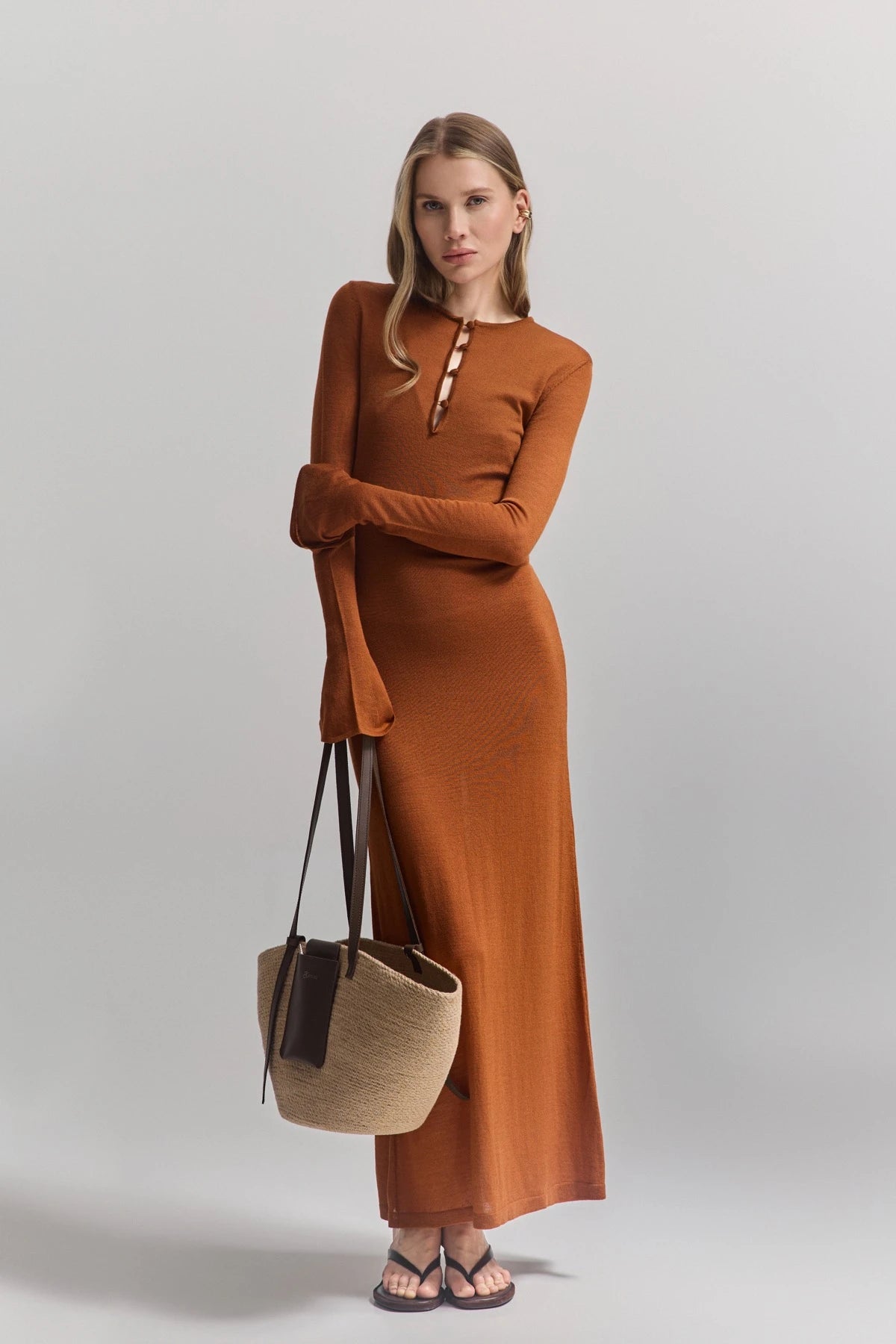 Maxi dress Ochre