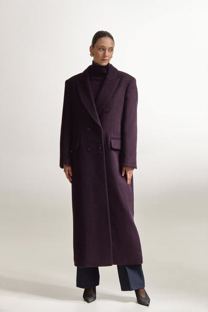 Deep Purple Coat
