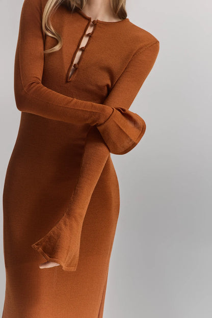 Maxi dress Ochre