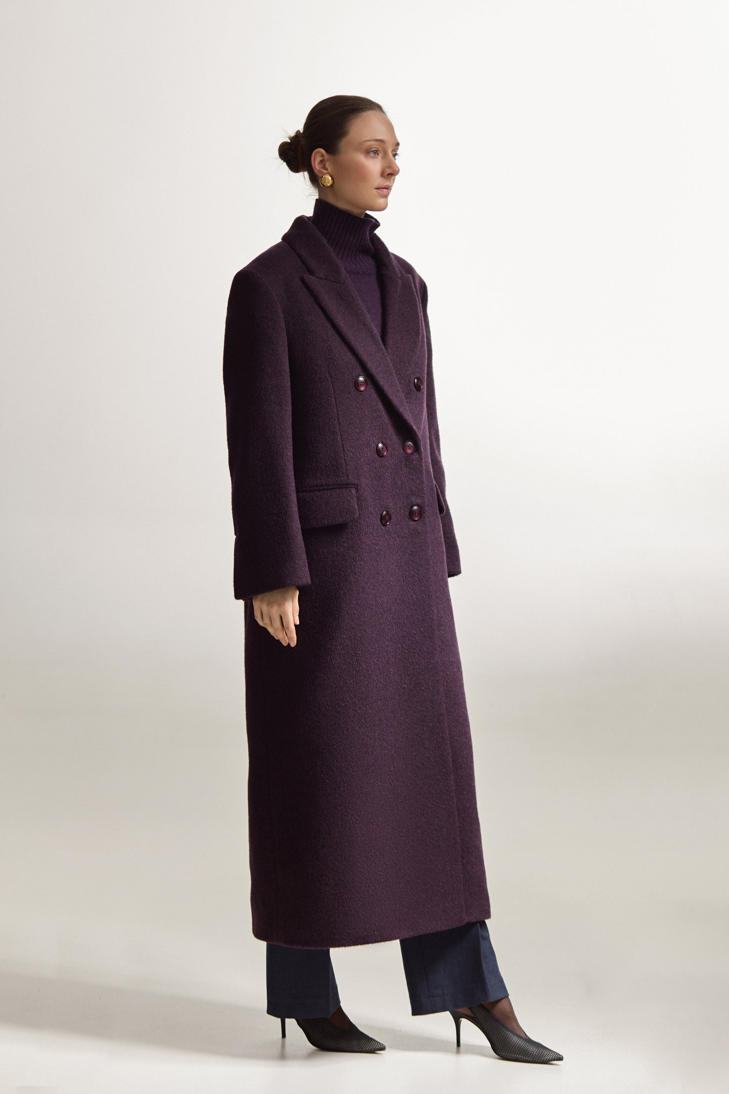 Deep Purple Coat