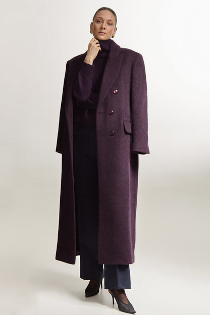 Deep Purple Coat