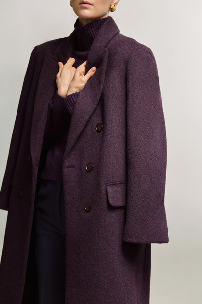 Deep Purple Coat