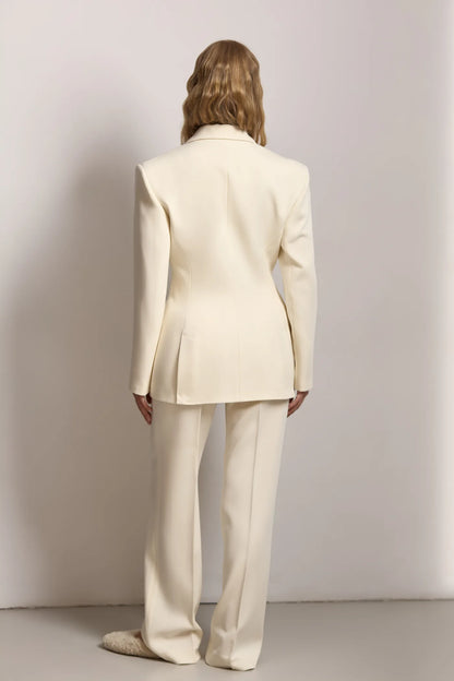 White Fitted Jacket