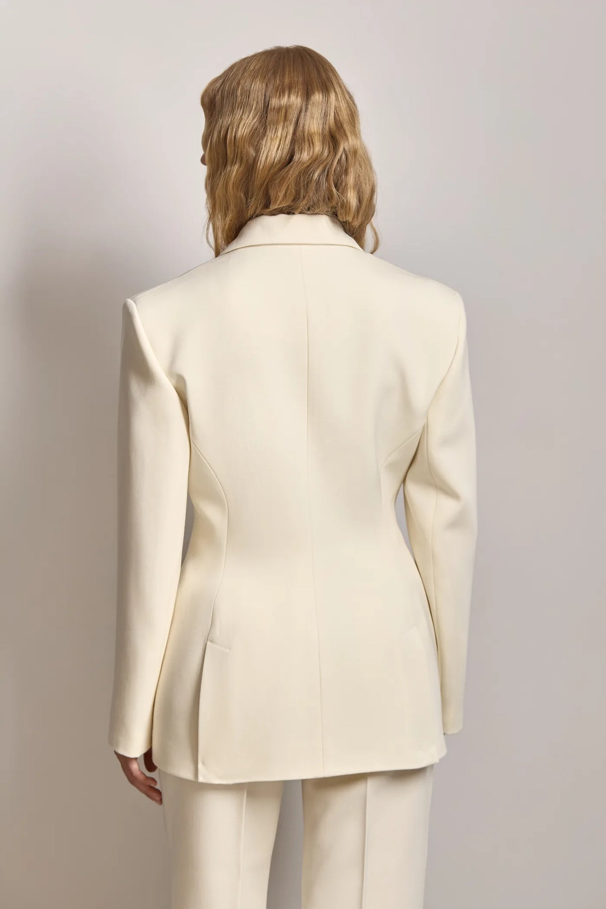 White Fitted Jacket