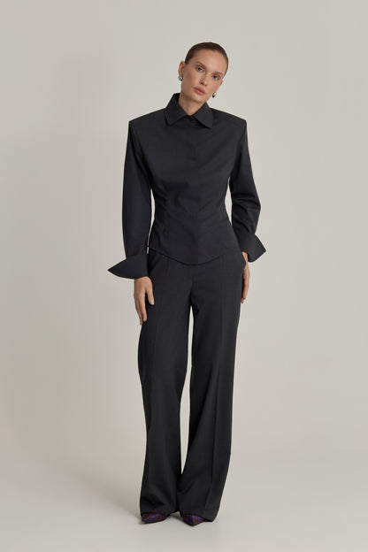Ustyna Trousers — Black