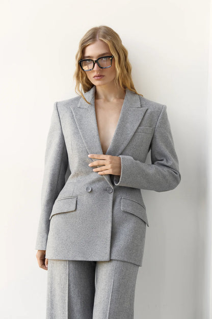 White Fitted Jacket