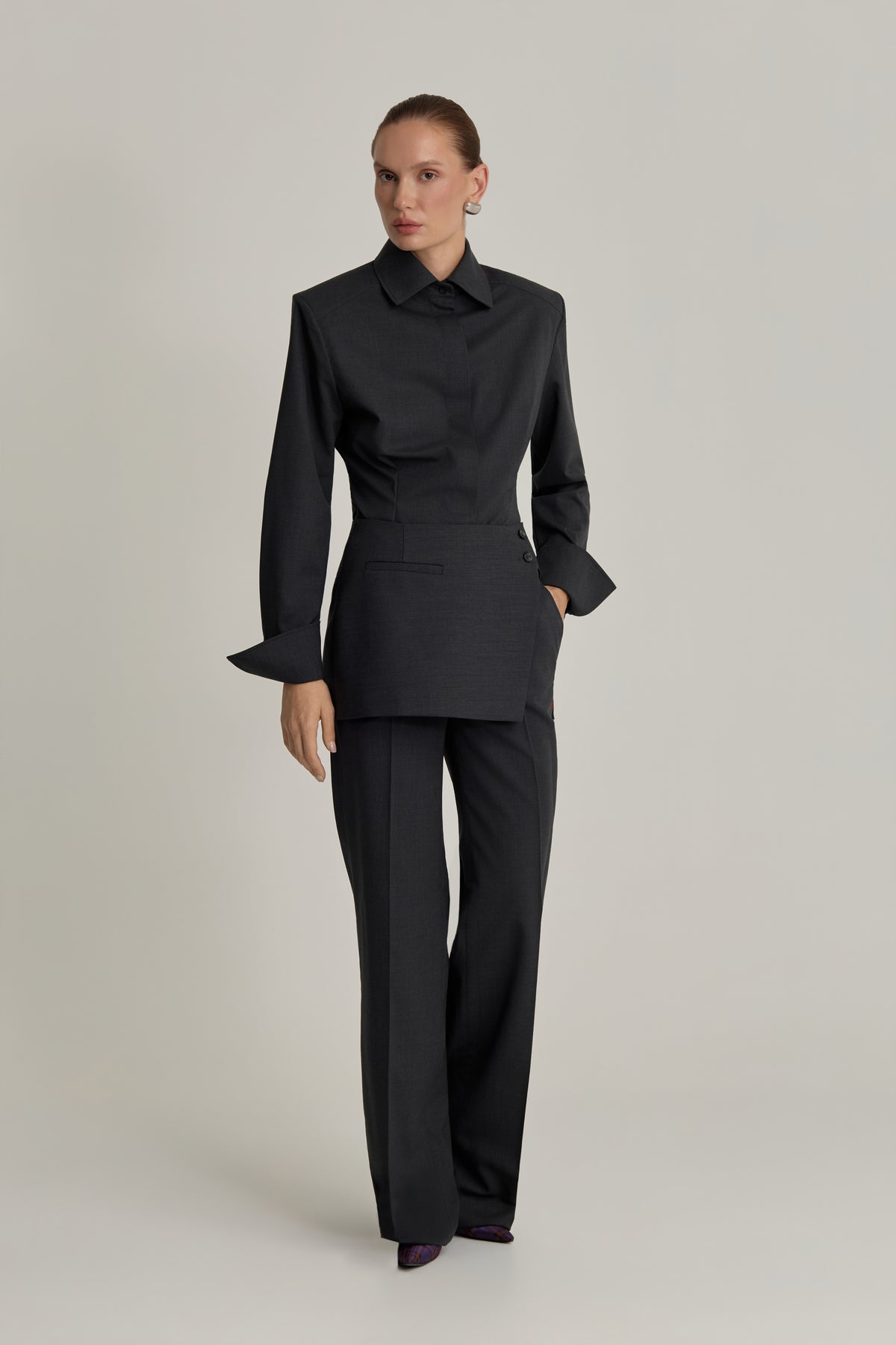 Ustyna Trousers — Black