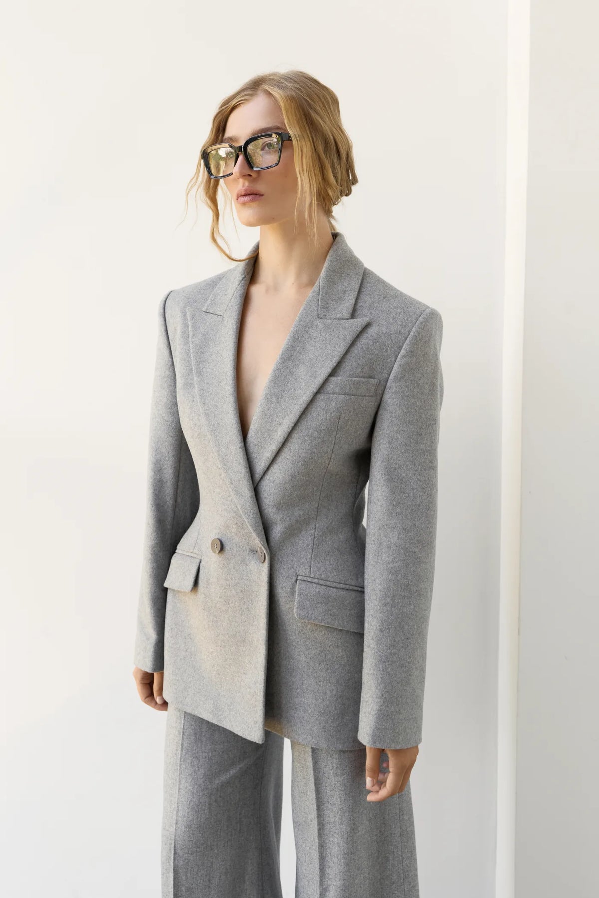 White Fitted Jacket