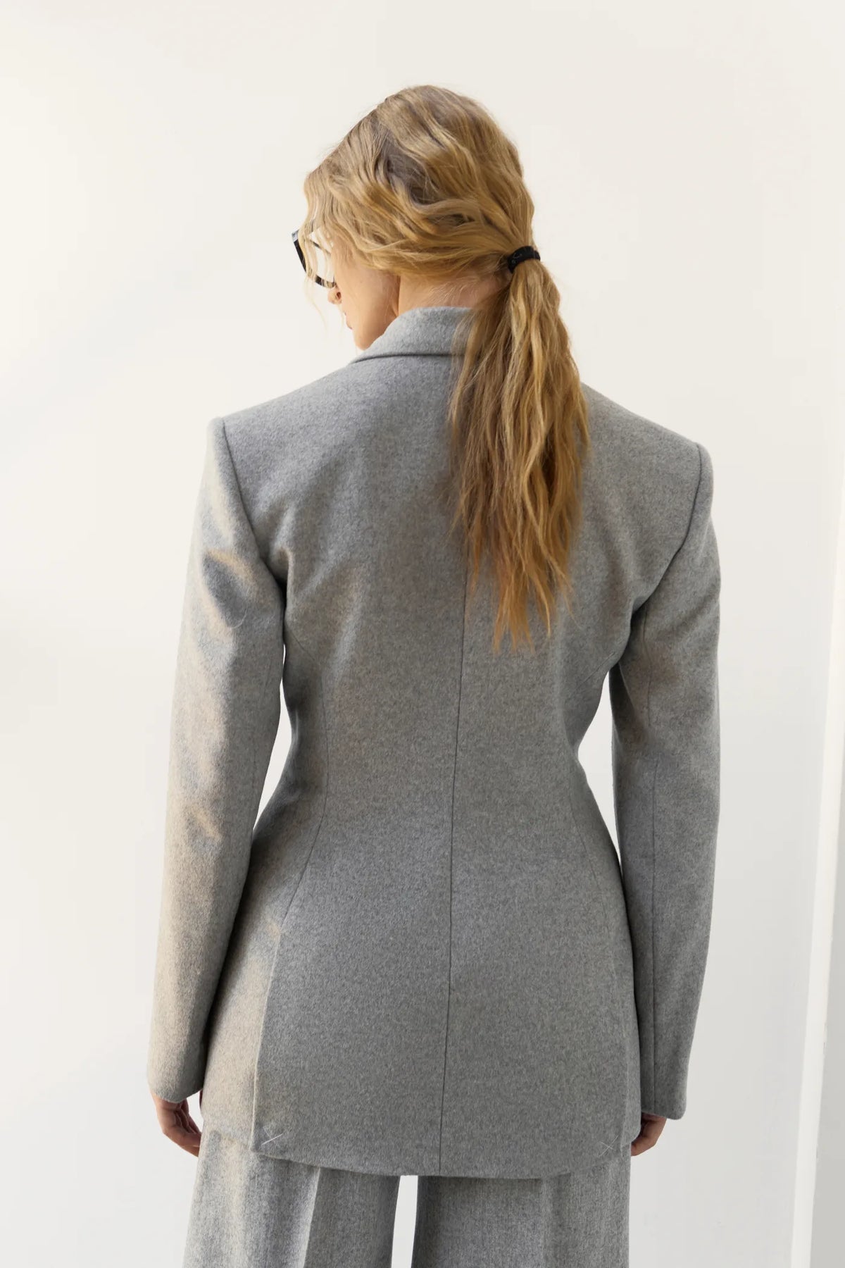 White Fitted Jacket