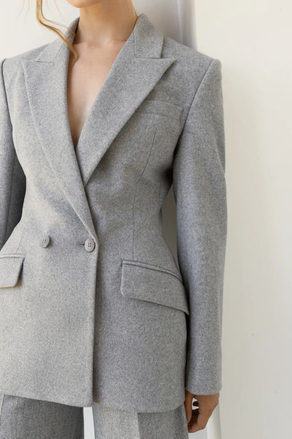 White Fitted Jacket