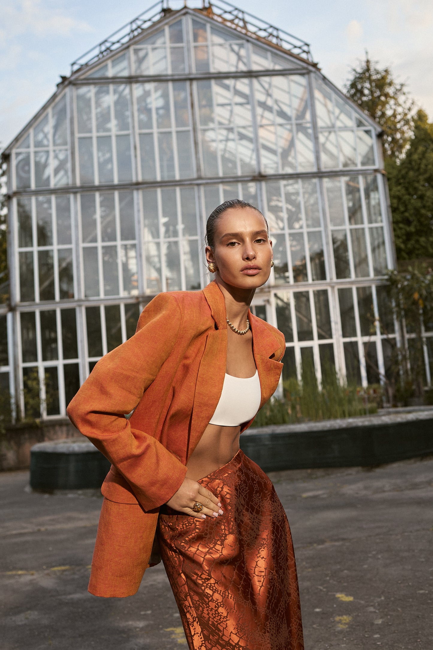Skirt Orange