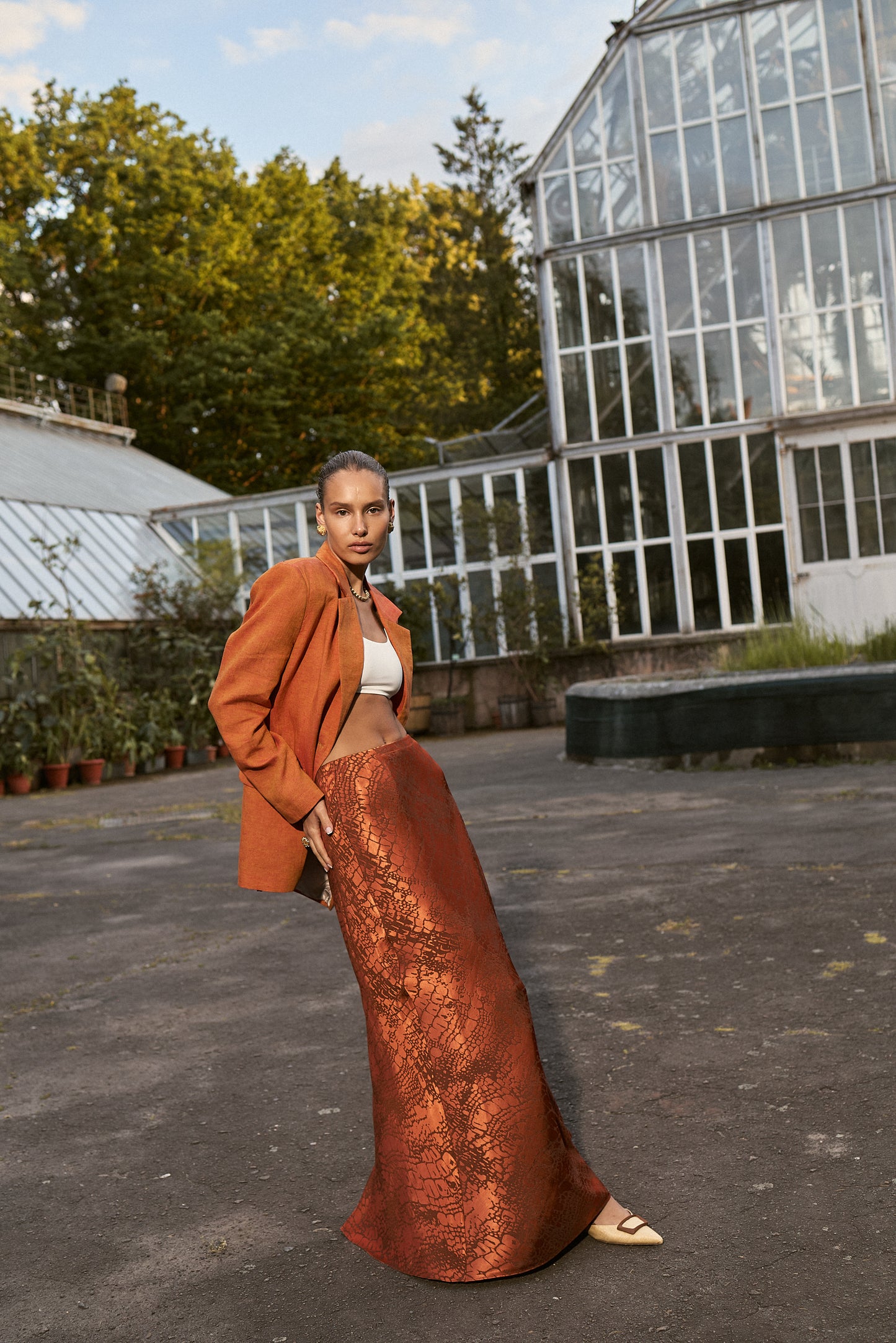 Skirt Orange