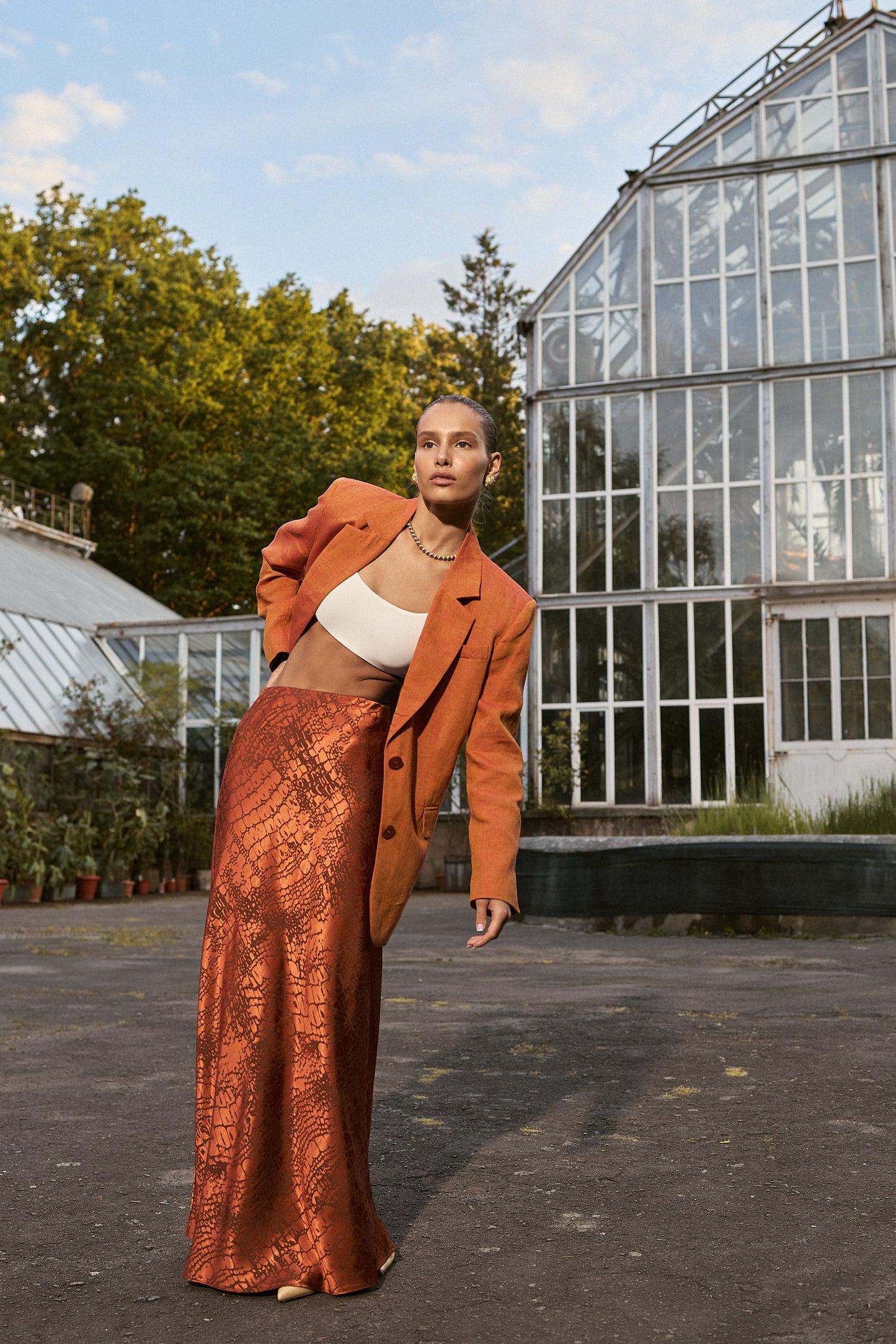 Skirt Orange