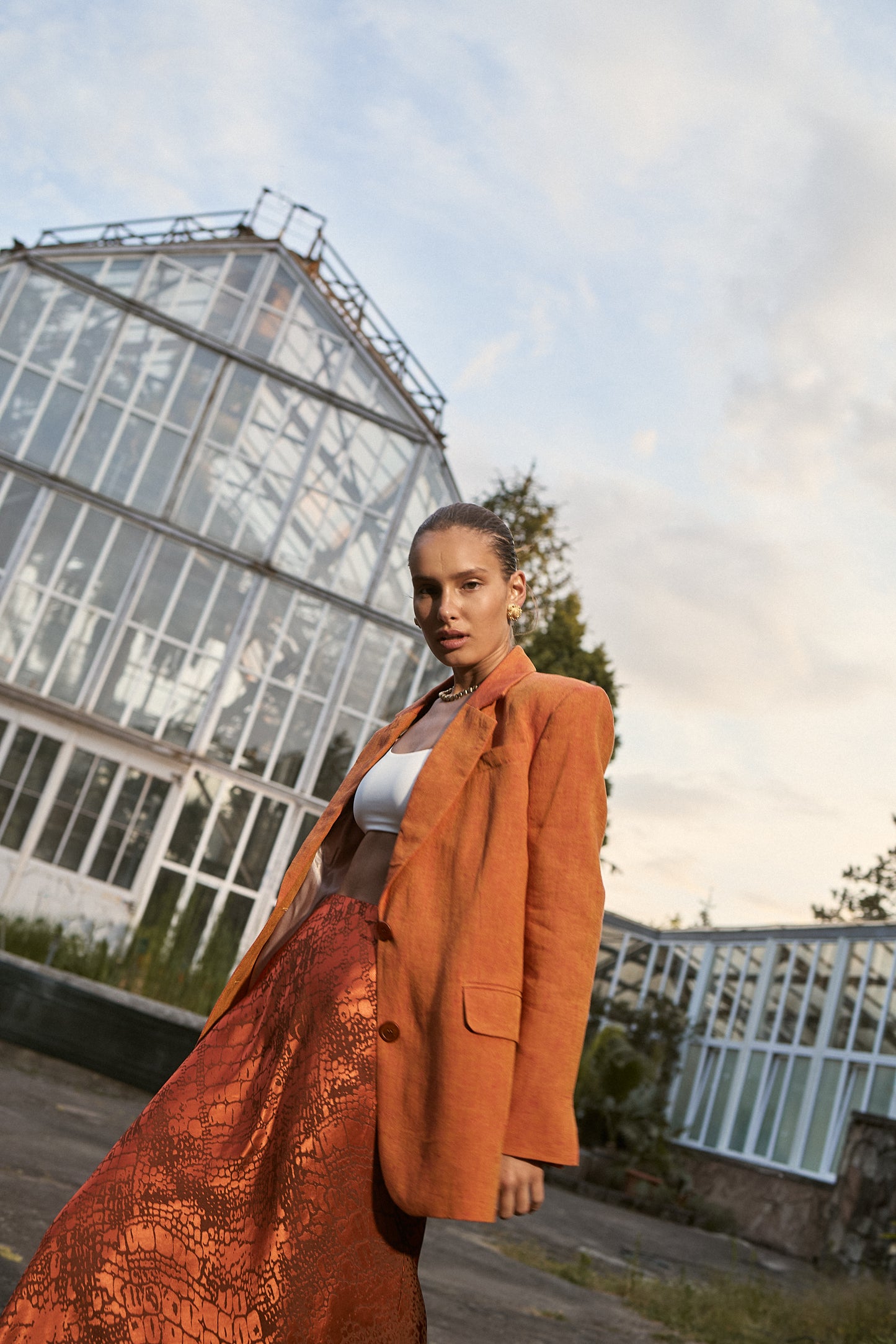 Skirt Orange