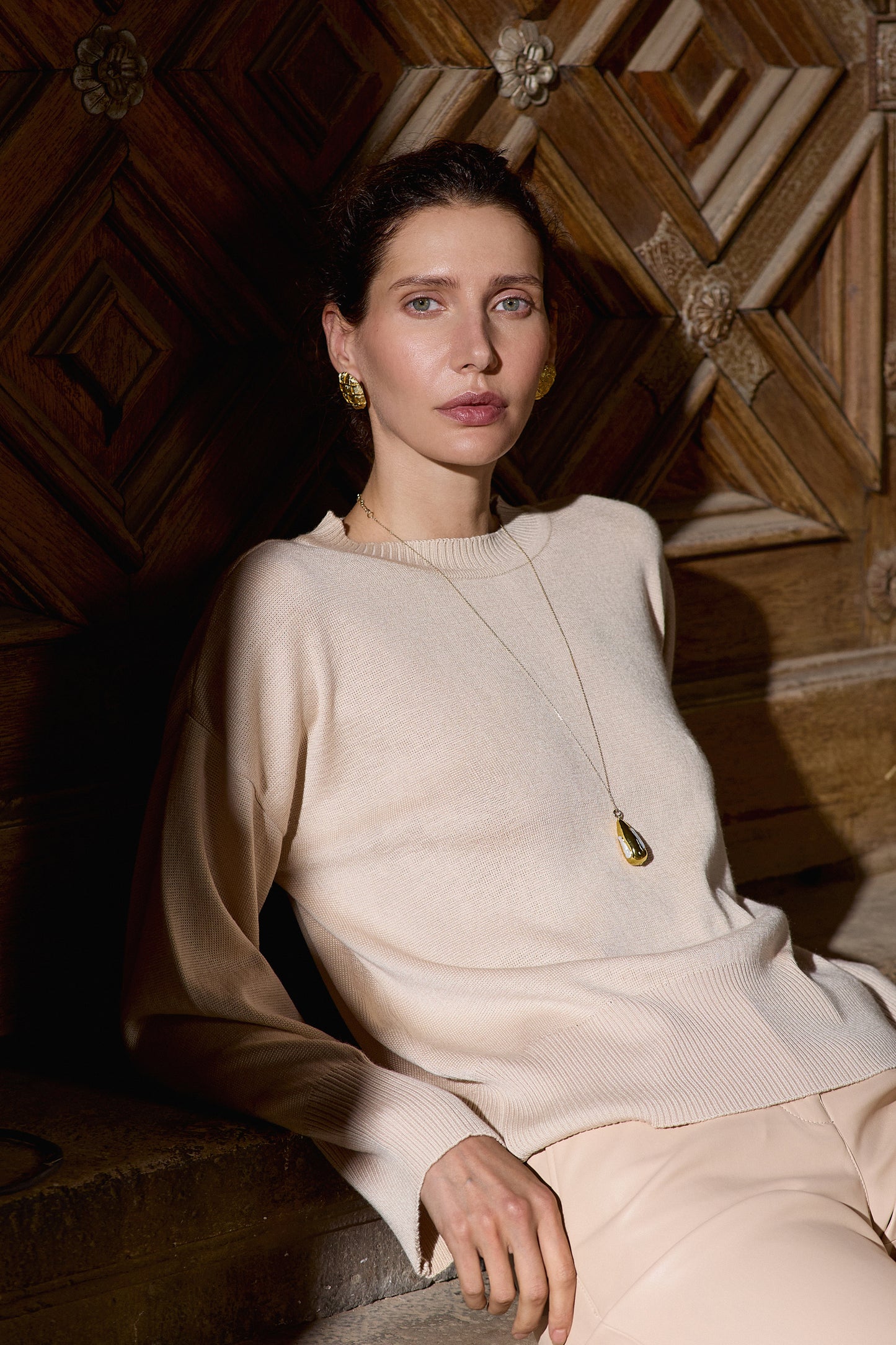 Light Cream Jumper