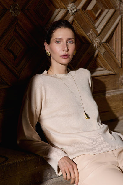 Light Cream Jumper