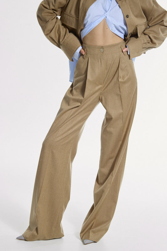 Beige Pants