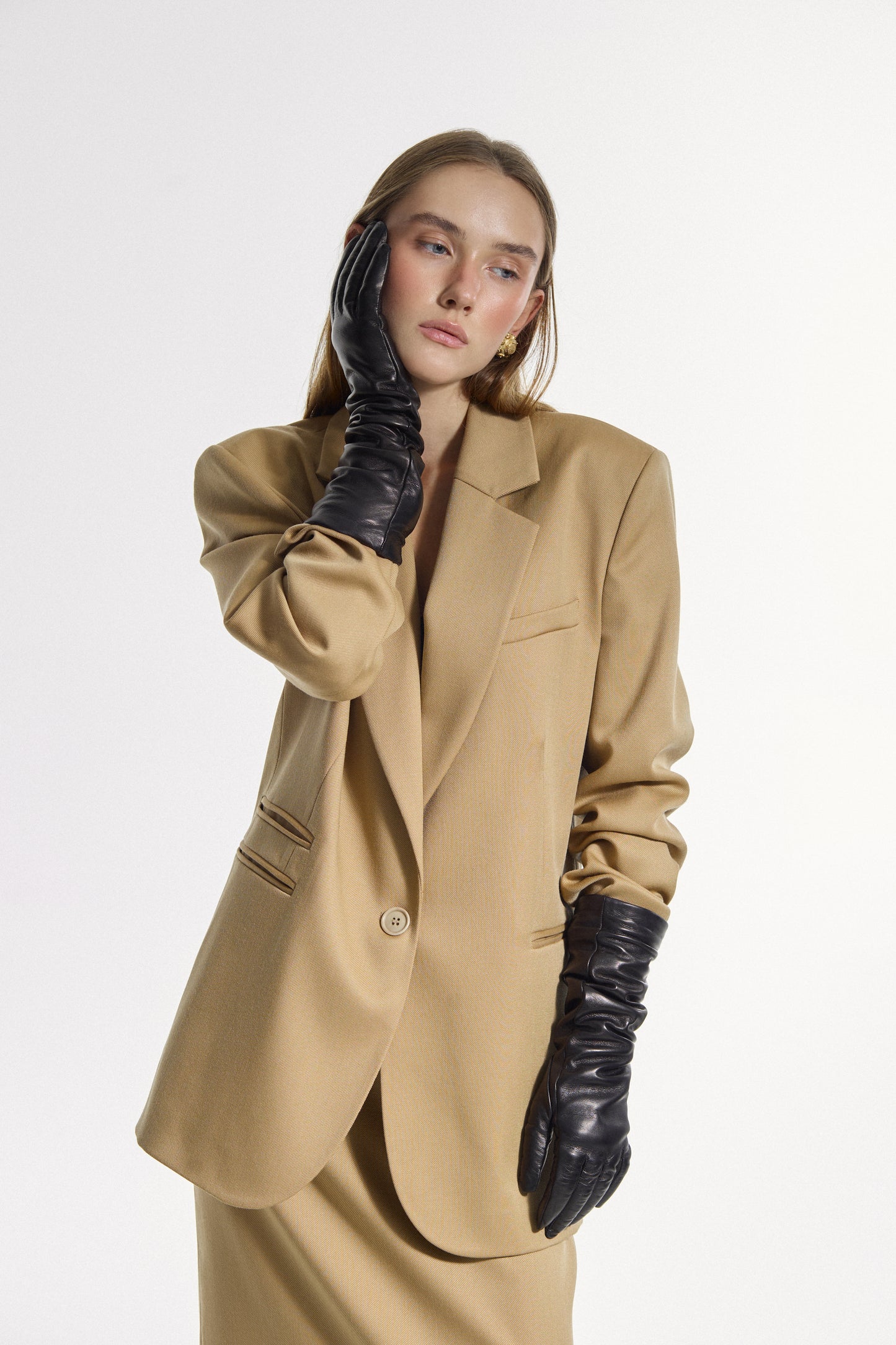 Beige Wool Jacket