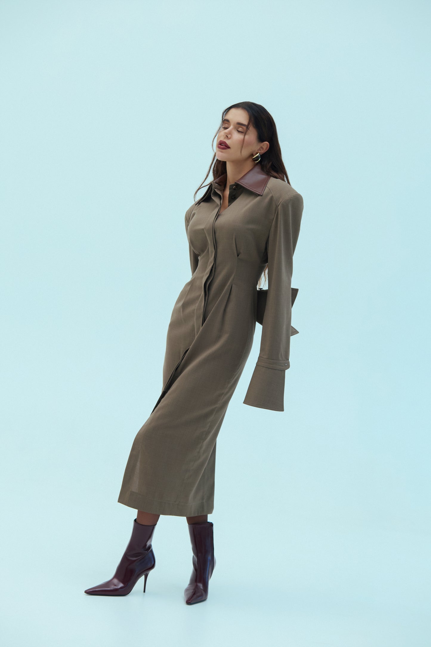 Сукня тауп «Limited Capsule Collection»