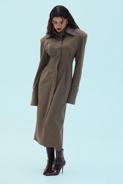 Сукня тауп «Limited Capsule Collection»