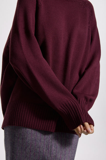 Maroon Sweater Monica