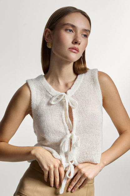 Kid Mohair Top