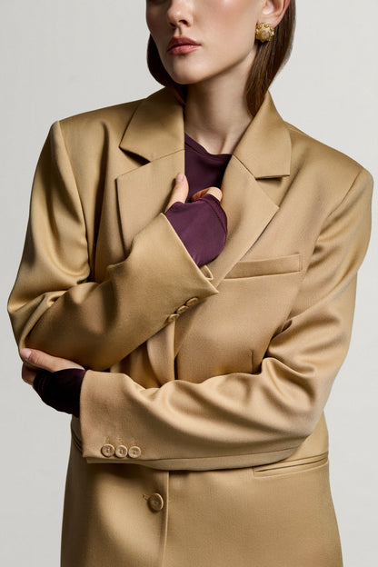 Beige Wool Jacket