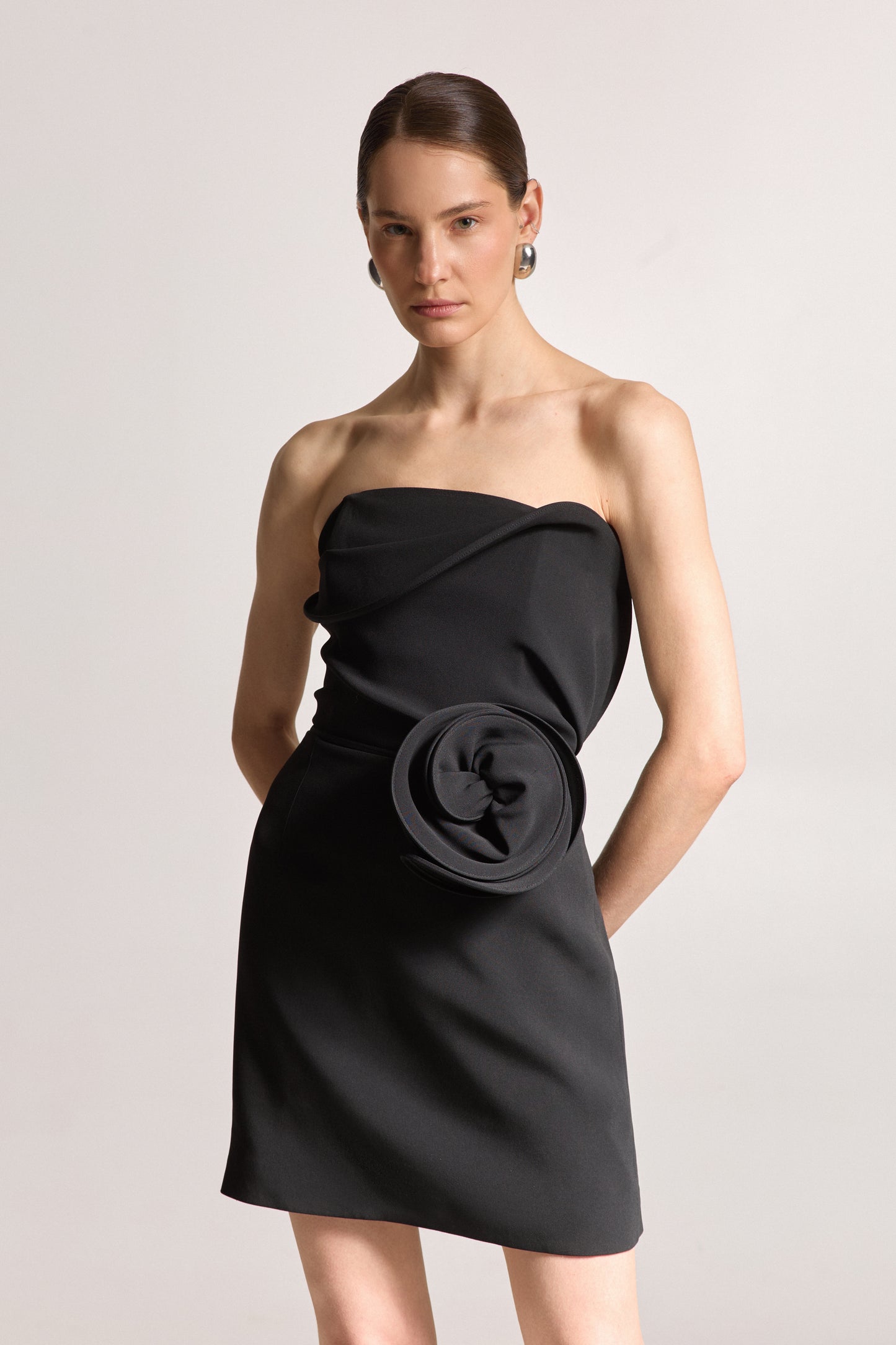 Black Mini Dress Sofia