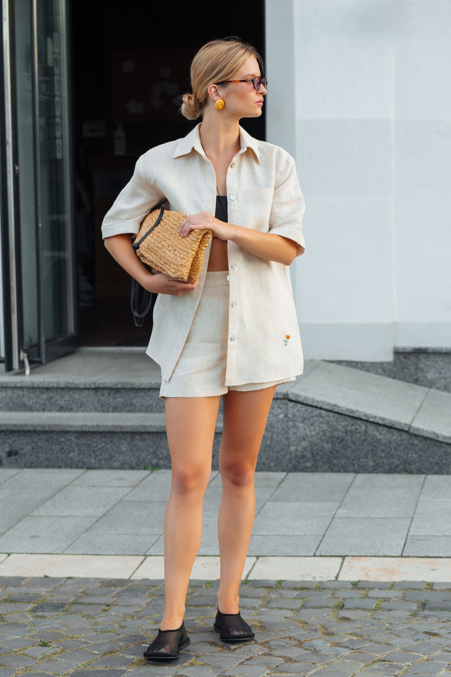 Beige Suit