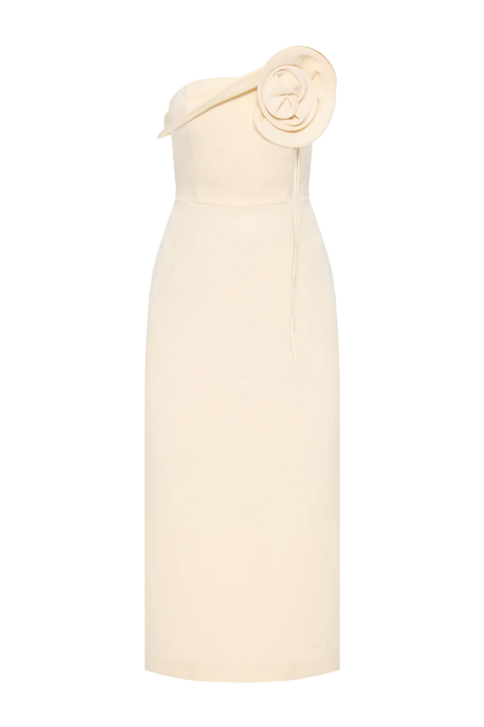 Сукня Sofia молочна міді